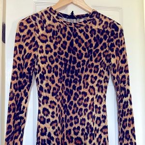 NWT Rag & Bone Animal Print Top - size XS